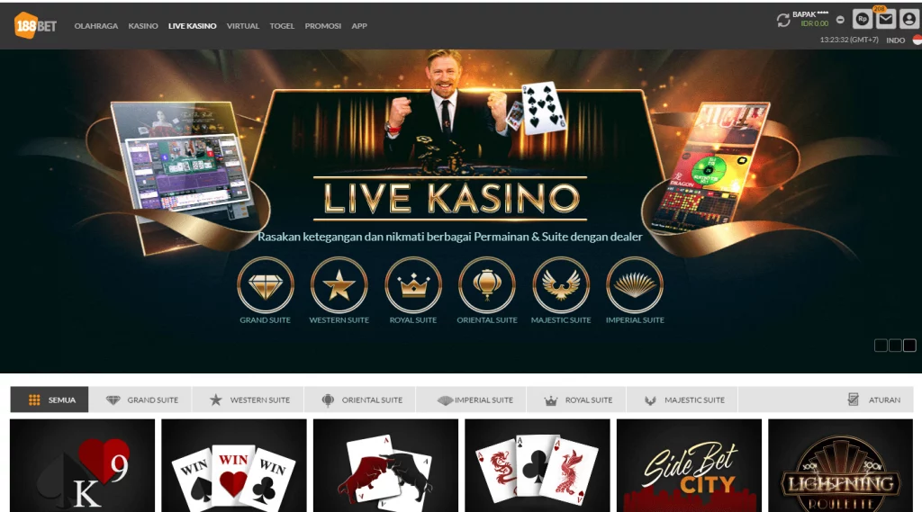 live casino 188bet